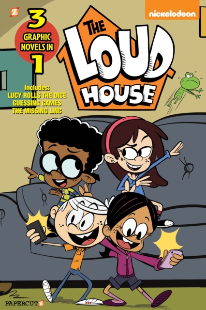 The Loud House 3-in-1 Vol. 5 : Includes 'Lucy Rolls the Dice,' 'Guessing Games,' and 'The Missing Linc', Paperback / softback Book