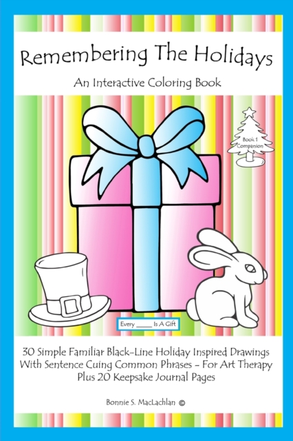 Remembering The Holidays - Book 1 Companion : Dementia, Alzheimer's, Seniors Interactive Holiday Coloring Book, Paperback / softback Book