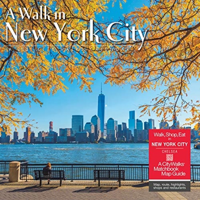 A Walk in New York City 2021 Wall Calendar, Calendar Book