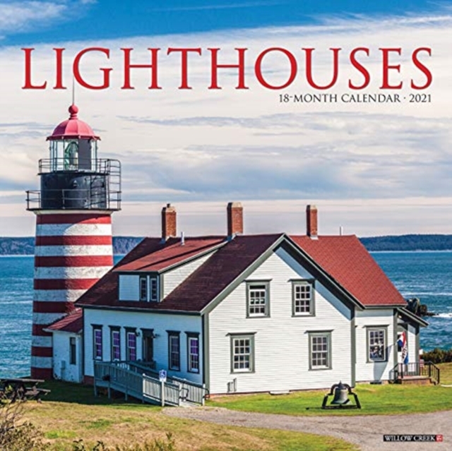 Lighthouses 2021 Wall Calendar, Calendar Book