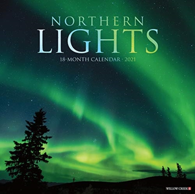Northern Lights 2021 Wall Calendar, Calendar Book