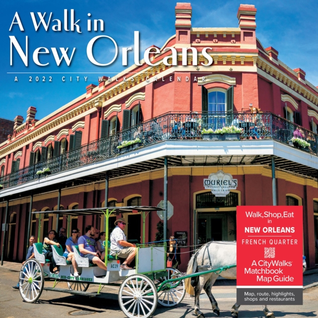 A Walk in New Orleans 2022 Wall Calendar, Calendar Book