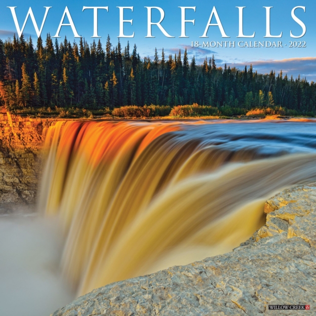 Waterfalls 2022 Wall Calendar, Calendar Book