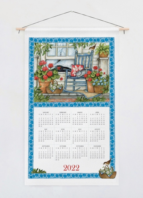 Home Is Where the Heart Is 2022 Calendar Towel, Calendar Book