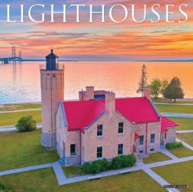 Lighthouses 2023 Wall Calendar, Calendar Book