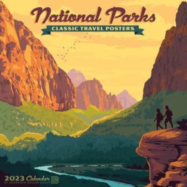 National Parks (Art) 2023 Wall Calendar, Calendar Book