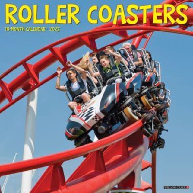 Roller Coasters 2023 Wall Calendar, Calendar Book