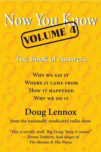 Now You Know, Volume 4 : The Book of Answers, Paperback / softback Book