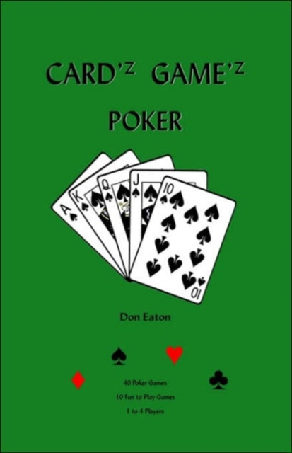 Cardz Gamez : Poker, Paperback / softback Book