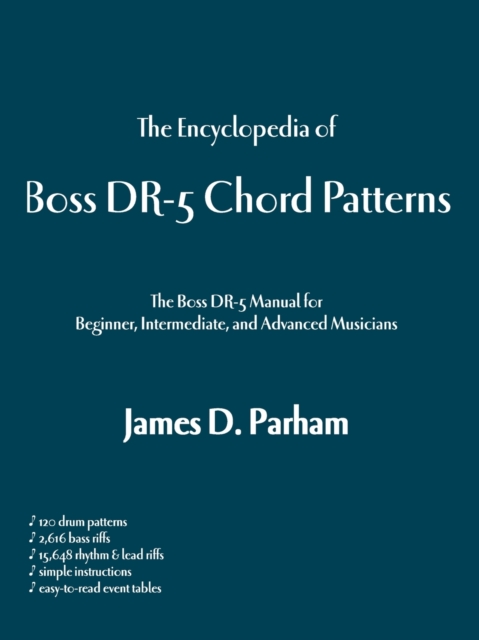 The Encyclopedia of Boss Dr-5 Chord Patterns, Spiral bound Book