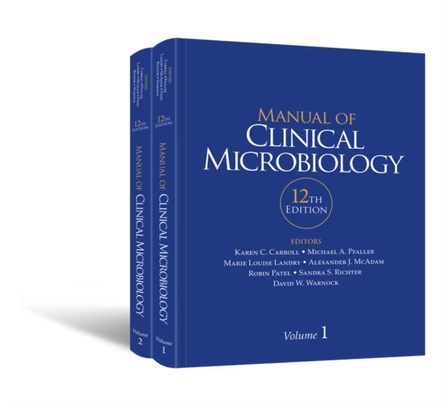 Manual of Clinical Microbiology, 2 Volume Set, Hardback Book