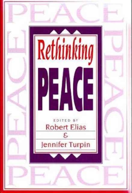 Rethinking Peace, Paperback / softback Book
