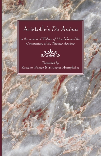 Aristotle's de Anima, Paperback / softback Book