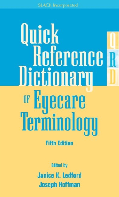 Quick Reference Dictionary of Eyecare Terminology, Paperback / softback Book
