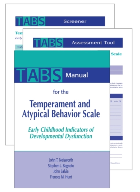 Temperament and Atypical Behavior Scale (TABS) Complete Set : Early Childhood Indicators of Developmental Dysfunction, Paperback / softback Book