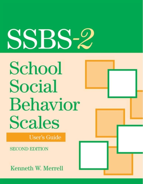 School Social Behavior Scales  User's Guide, Paperback / softback Book