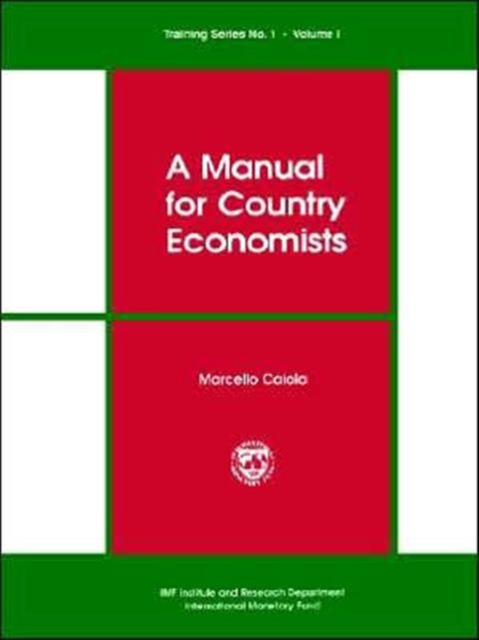 A Manual for Country Economists, Paperback / softback Book