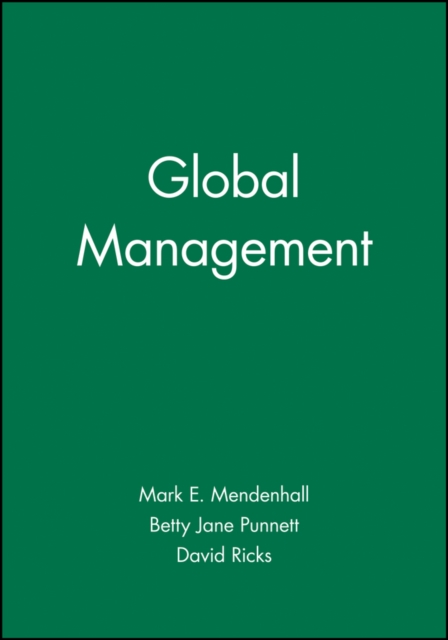 Global Management, Hardback Book