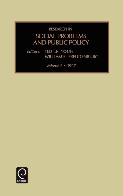 Research in Social Problems and Public Policy, Hardback Book