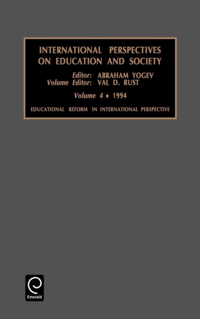 Educational Reform in International Perspective, Hardback Book