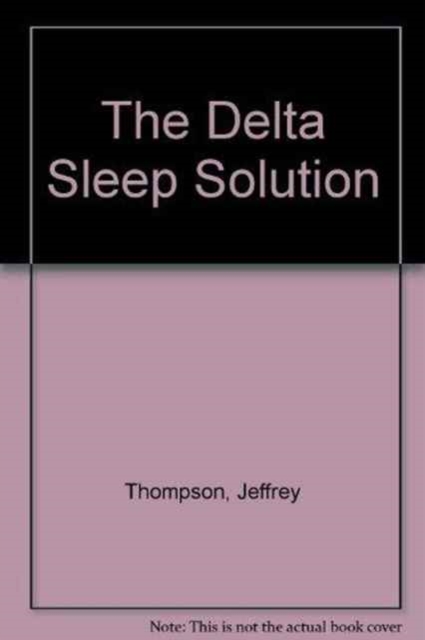 The Delta Sleep Solution, Mixed media product Book