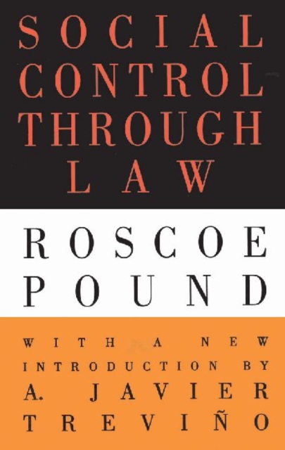 Social Control Through Law, Paperback / softback Book