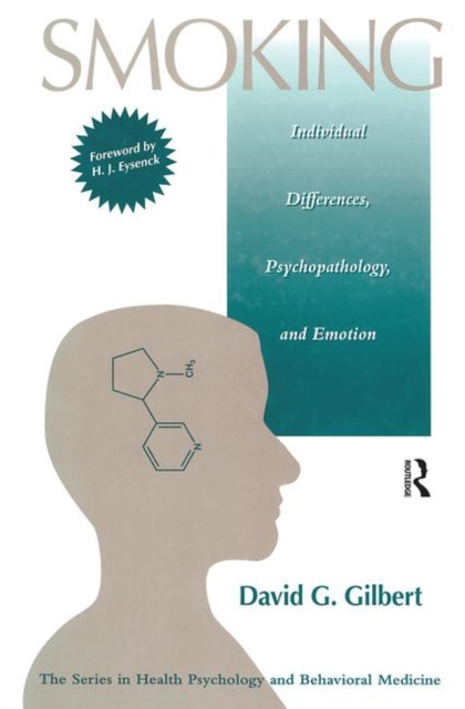 Smoking : Individual Differences, Psychopathology, And Emotion, Hardback Book