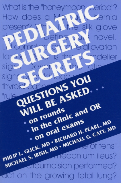 Pediatric Surgery Secrets, Paperback / softback Book