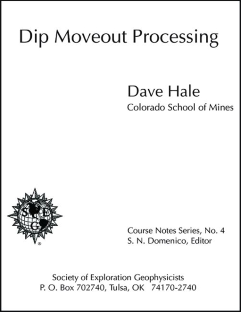 Dip Moveout Processing, Paperback / softback Book