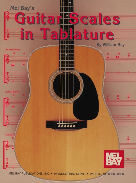 Guitar Scales in Tablature, Paperback Book