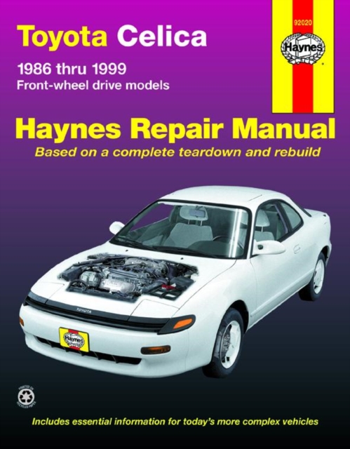 Toyota Celica FWD (1986-1999)Haynes Repair Manual (USA), Paperback / softback Book