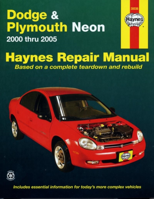 Dodge & Plymouth Neon (2000-2005) Haynes Repair Manual (USA), Paperback / softback Book