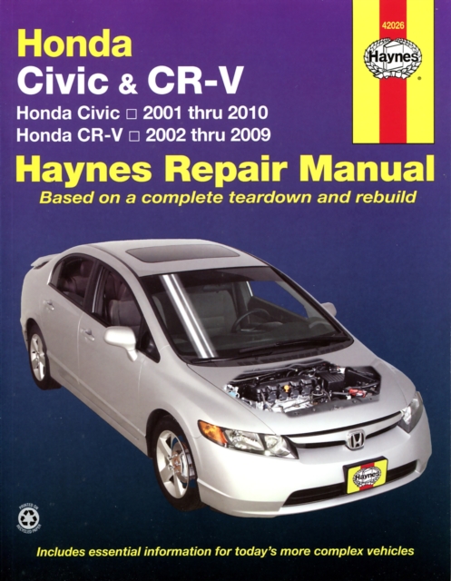 Honda Civic & CRv : 01-10, Paperback Book