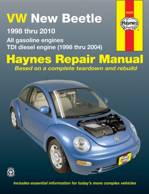 Volkswagen VW New Beetle 1.8 & 2.0L petrol (1998-2010) & 1.9L TDI diesel (1998-2004) Haynes Repair Manual (USA), Paperback / softback Book