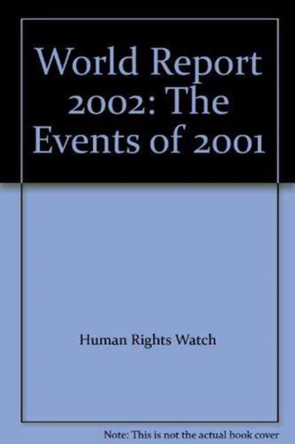 World Report : The Events of 2001, Paperback Book
