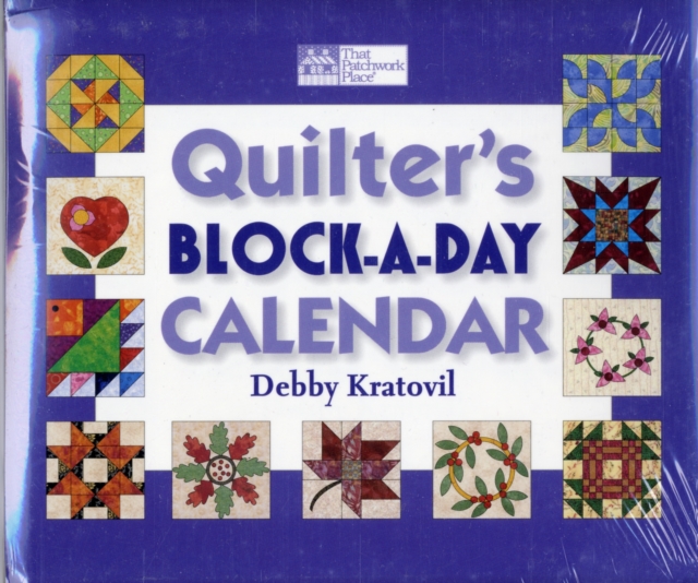 Quilter's Block-a-day Calendar, Spiral bound Book