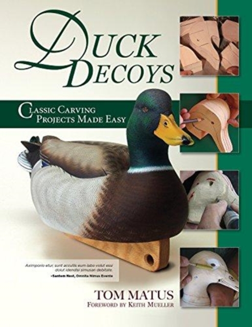 Duck Decoys: Classic Carving Projects Made Easy, 2nd Edition, Paperback Book