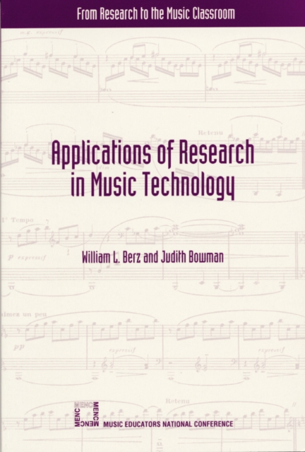 Applications of Research in Music Technology, Paperback / softback Book
