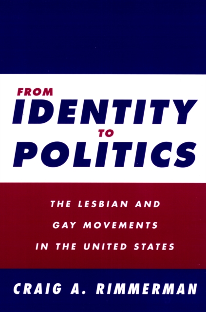 From Identity To Politics : Lesbian & Gay Movements In The U.S., Paperback / softback Book