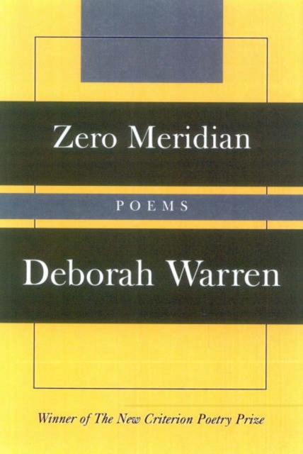 Zero Meridian : Poems, Hardback Book