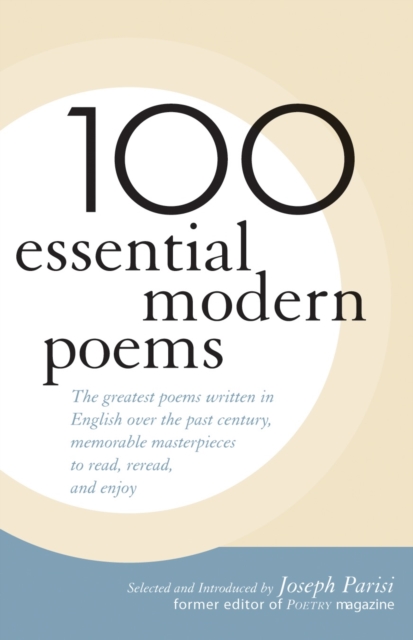 100 Essential Modern Poems, Hardback Book