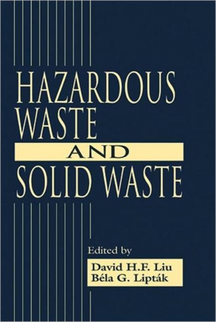 Hazardous Waste and Solid, Hardback Book