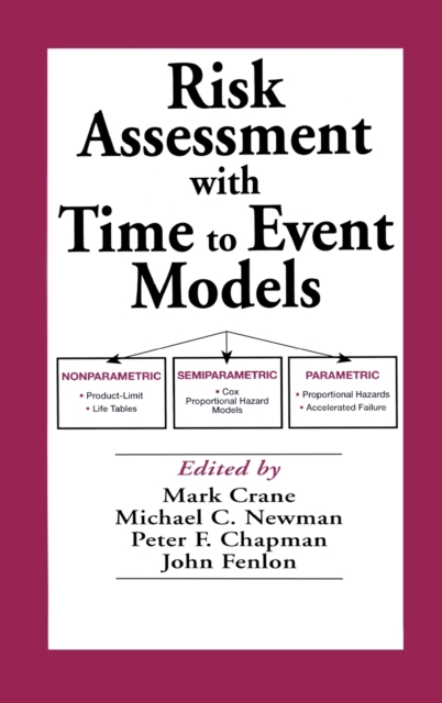 Risk Assessment with Time to Event Models, Hardback Book
