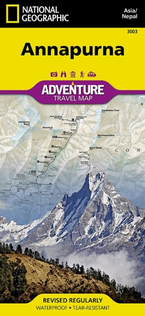 Annapurna, Nepal : Travel Maps International Adventure Map, Sheet map, folded Book