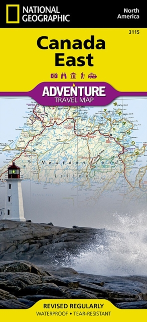 Canada East : Travel Maps International Adventure Map, Sheet map, folded Book