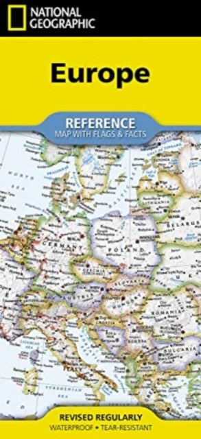 National Geographic Europe Map (Folded with Flags and Facts), Other cartographic Book
