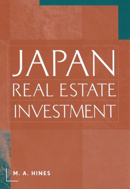 Japan Real Estate Investment, Hardback Book
