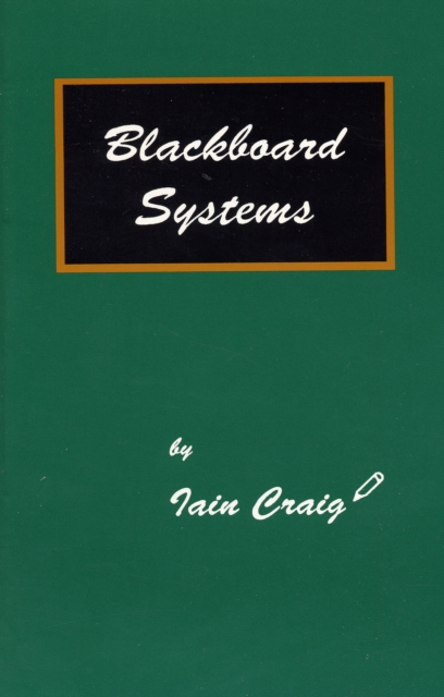 Blackboard Systems, Paperback Book