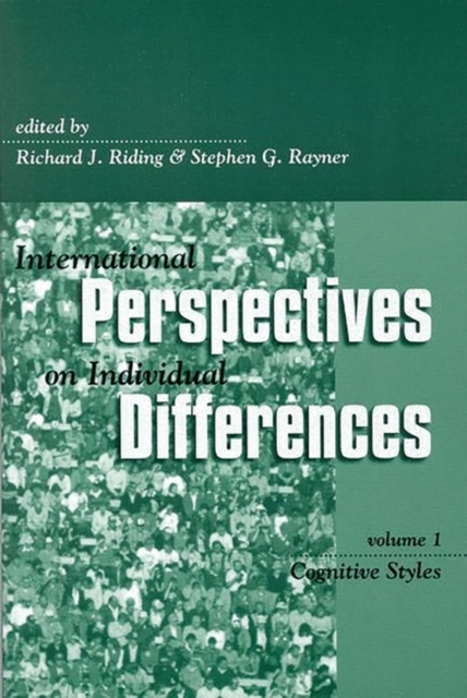 International Perspectives on Individual Differences : Cognitive Styles, Hardback Book