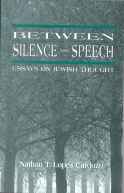 Between Silence and Speech : Essays on Jewish Thought, Paperback / softback Book